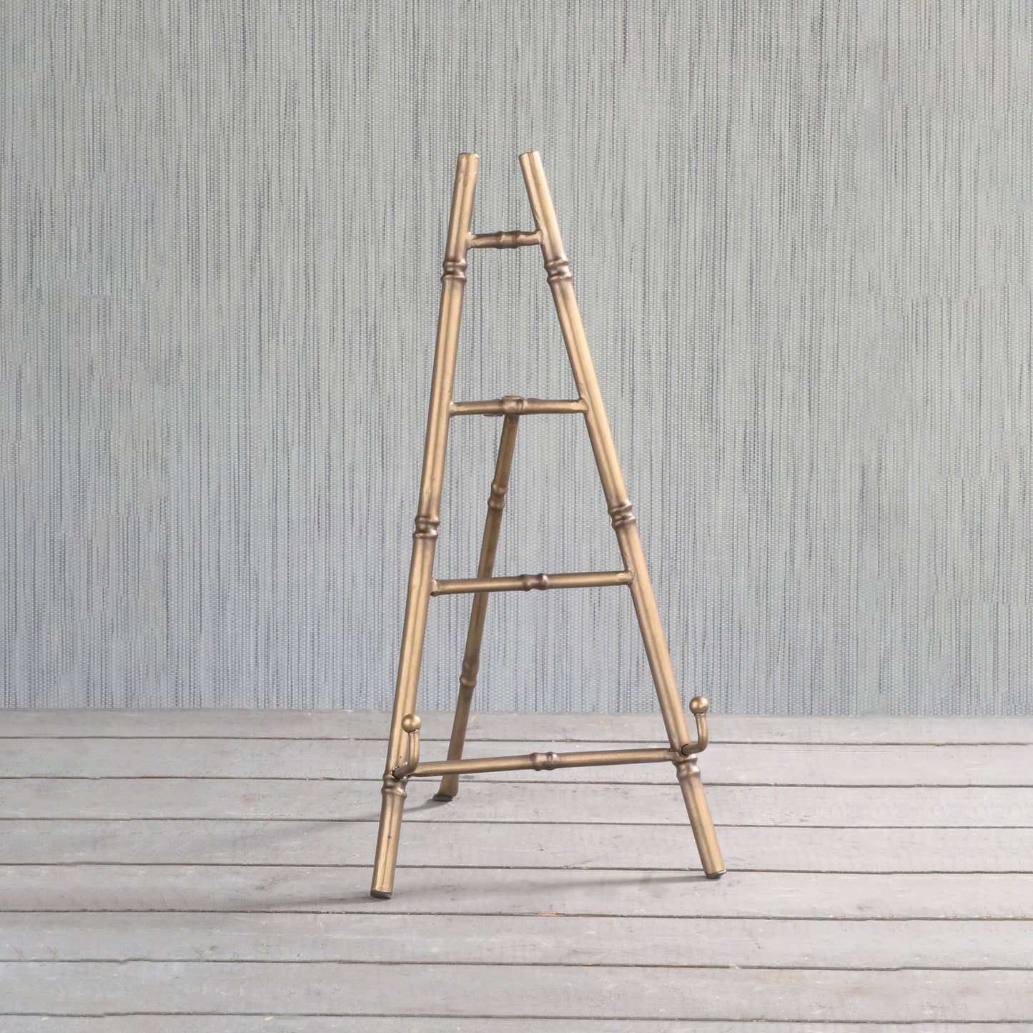 Metal Bamboo Easel – 13" Gold Display Stand | Tabletop Styling Staple