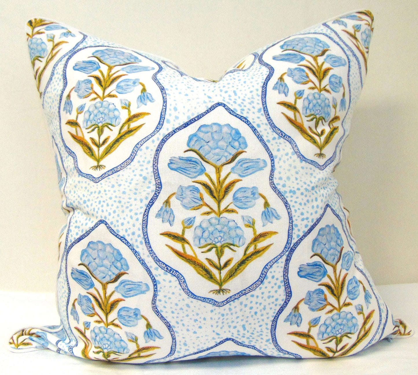 Limited Edition Folly Poppy Pillow Cover With Welt
