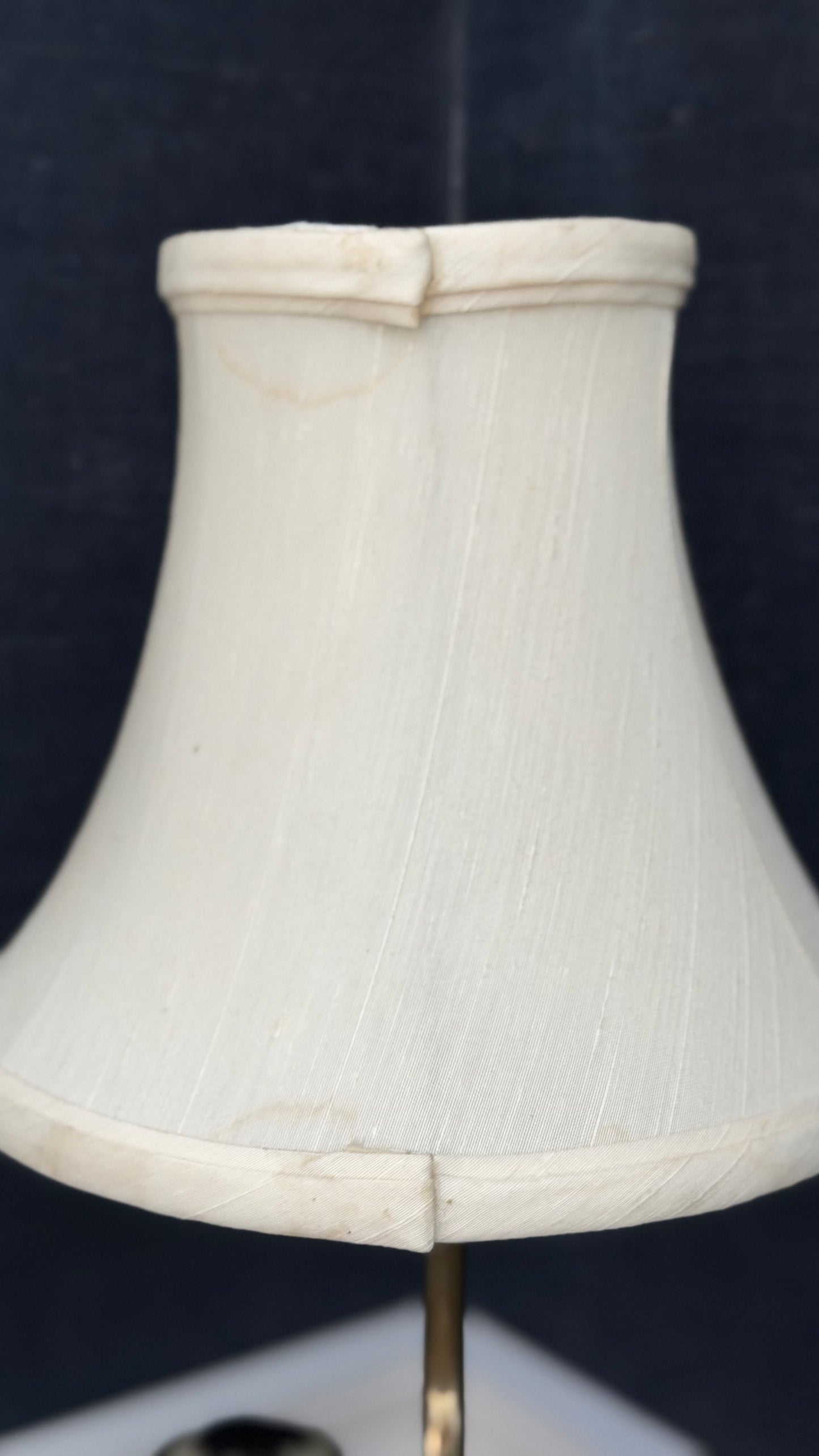Vintage Staffordshire-Style Spaniel Dog Accent Lamp