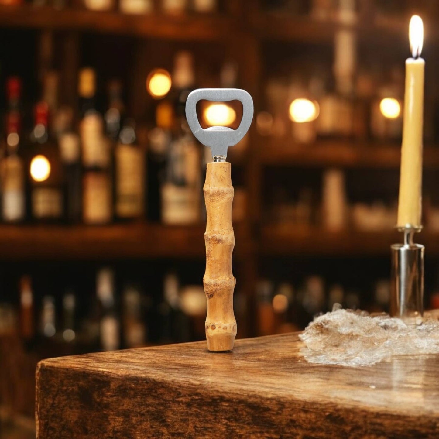 Bamboo Root Bottle Opener – The Chicest Way to Pop a Top