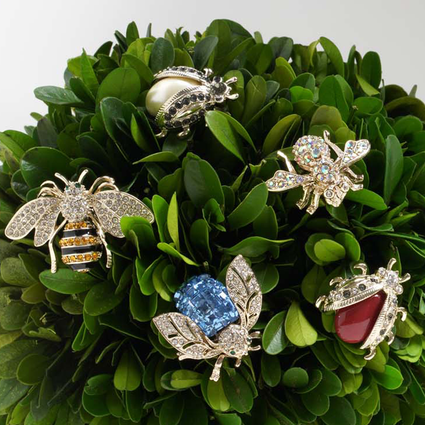 Blingy Bug Clip Set – Set of 5