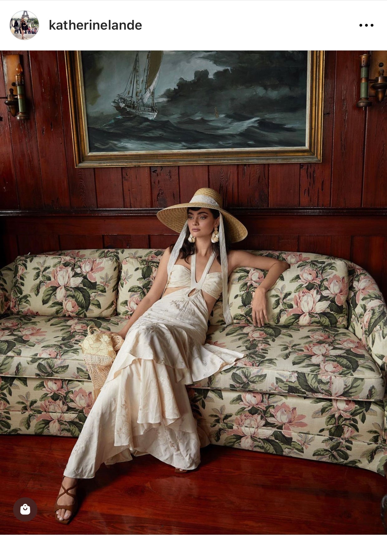 Geranium Sun Hat