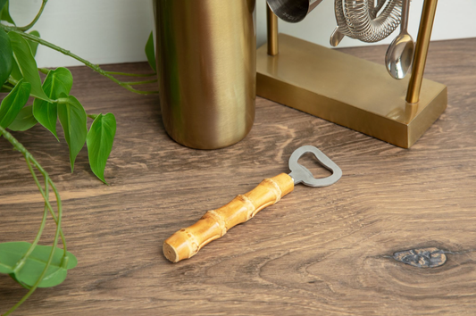 Bamboo Root Bottle Opener – The Chicest Way to Pop a Top