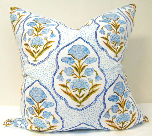Limited Edition Folly Poppy Pillow Cover With Welt