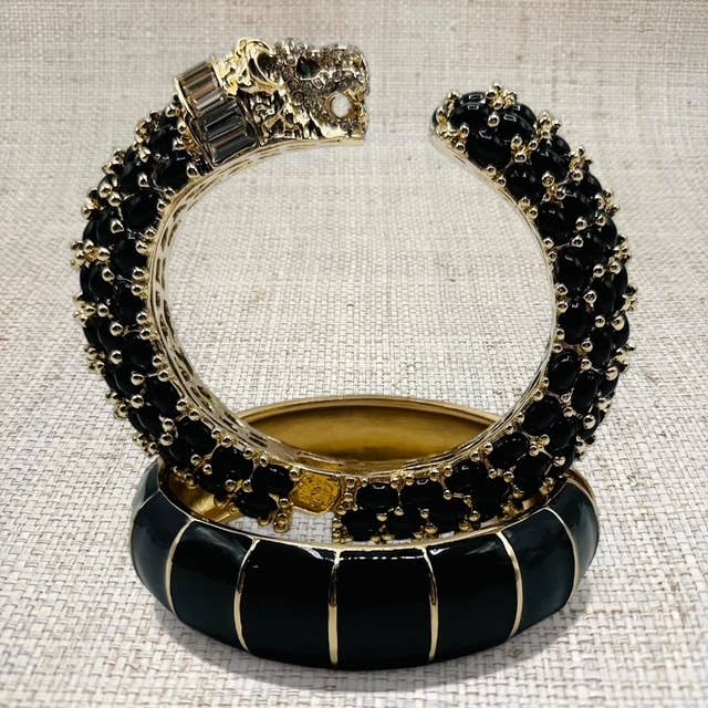 Black Bamboo Bracelet