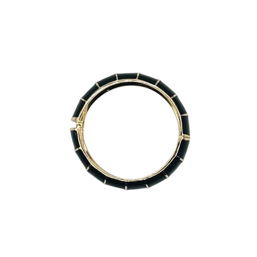 Black Bamboo Bracelet