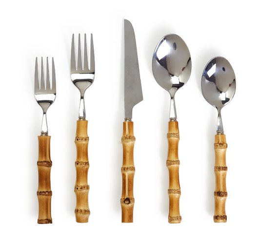 Bamboo Flatware Capsule Collection — Limited Edition Service for 4| The Collector’s Caché™