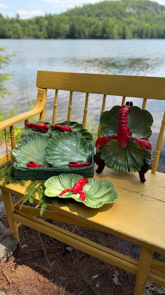 Vintage Brad Keeler Lobsterware Serving Set – 6 Pieces