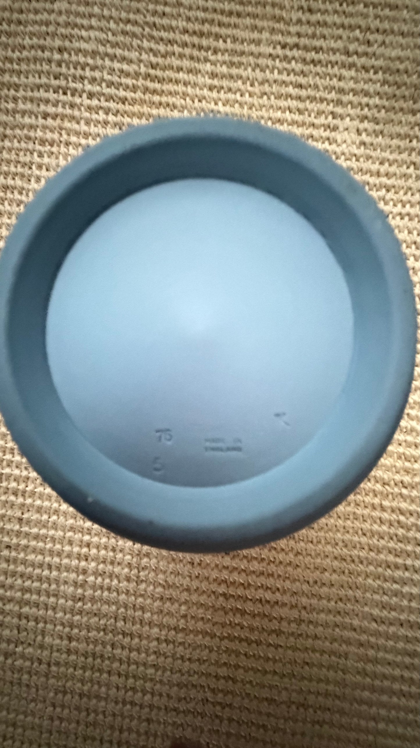 Vintage Wedgwood Blue Jasperware Lion Mask Cachepot