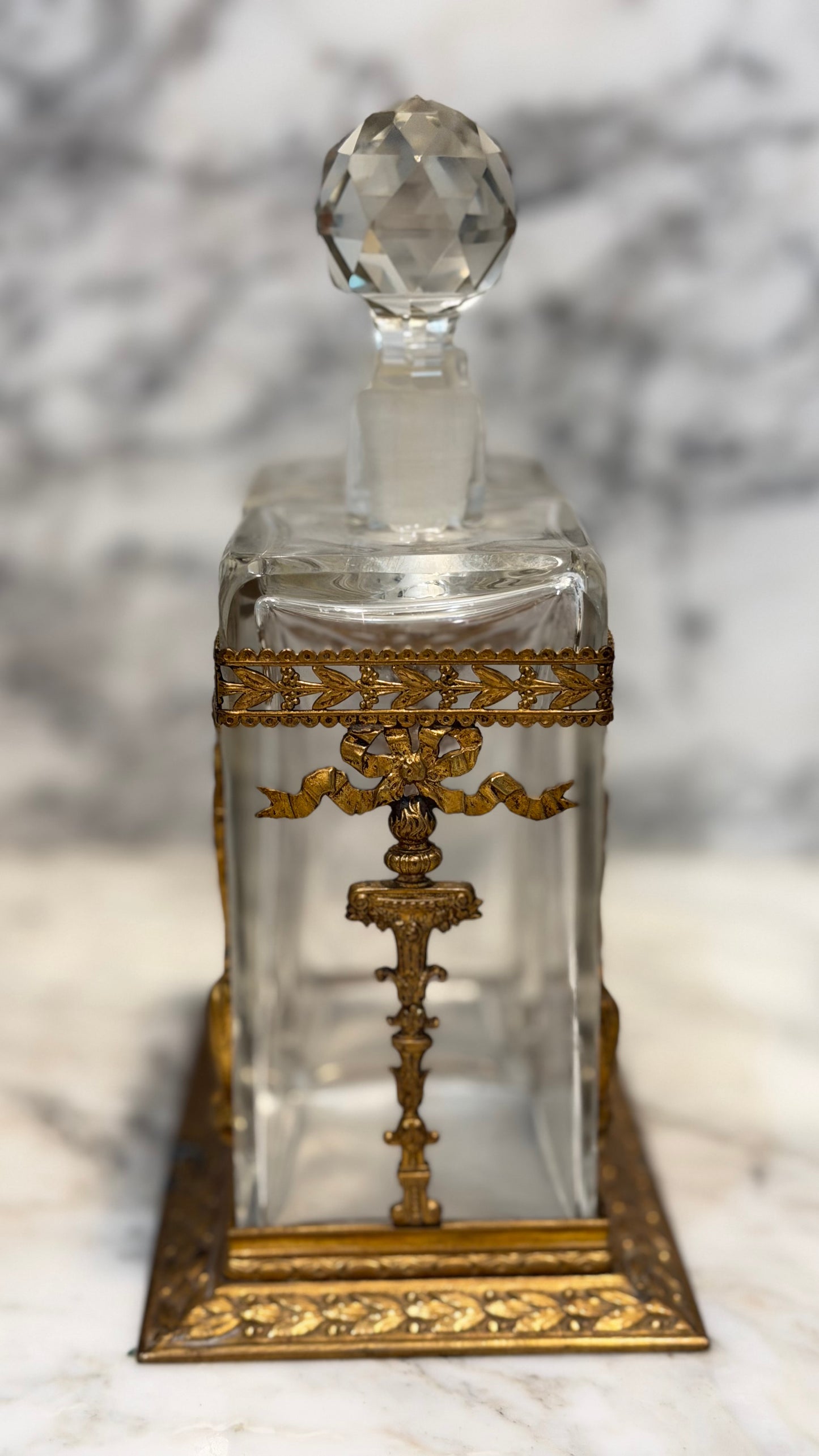 Antique French Gilt-Bronze Double Perfume Casket