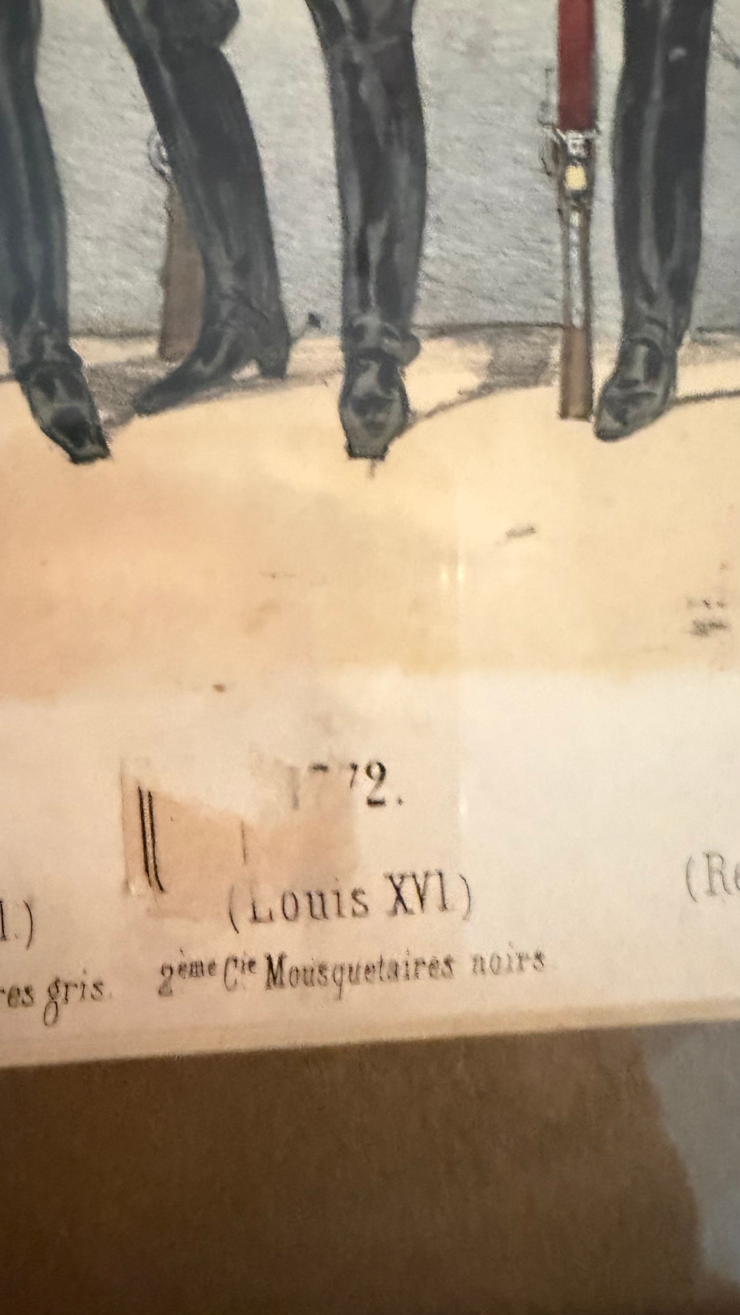The French Regiment Collection | Antique Charles Vernier Lithographs & Vintage Bell Pull