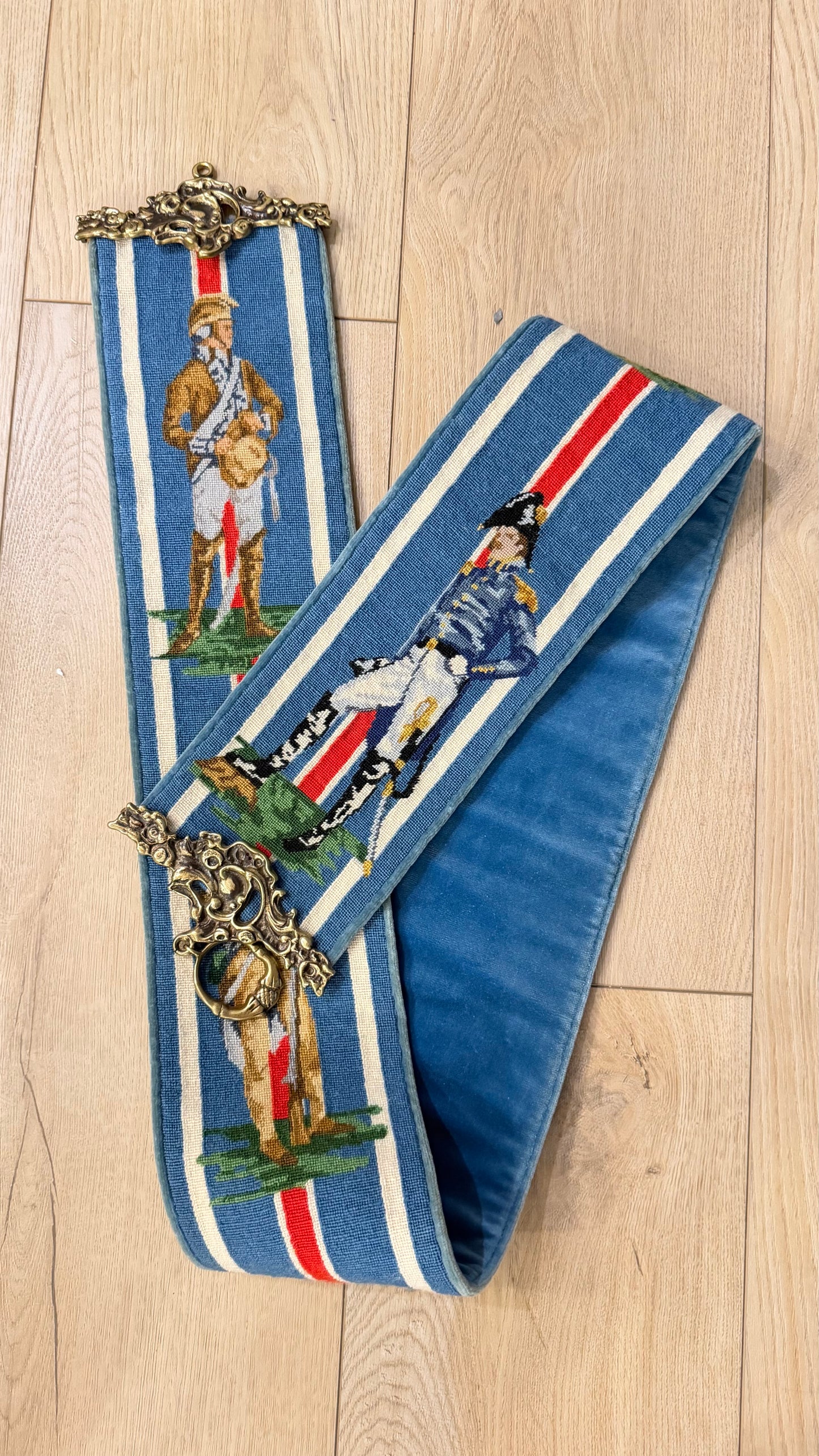 The French Regiment Collection | Antique Charles Vernier Lithographs & Vintage Bell Pull