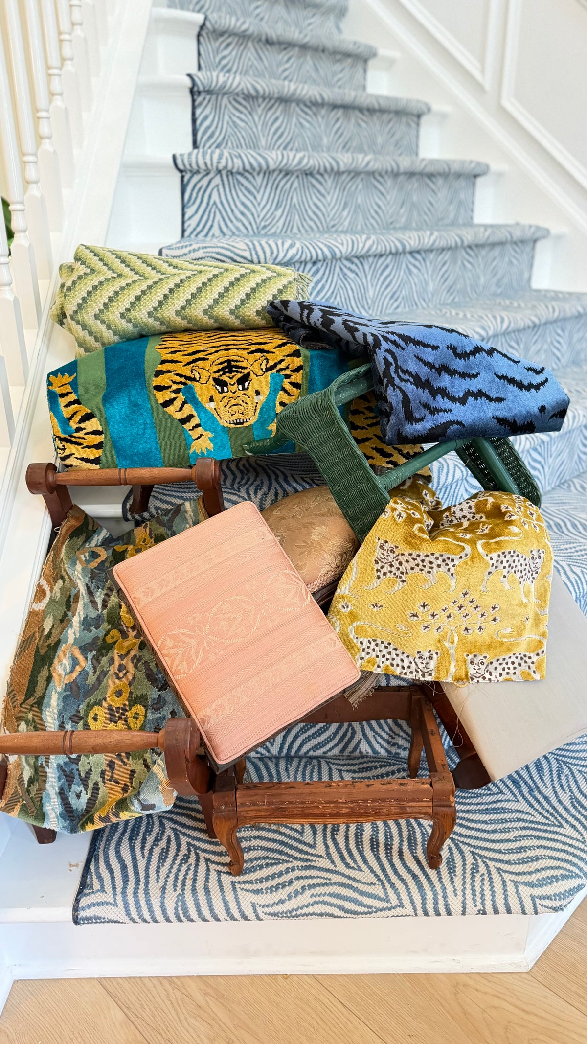 The Stool Edit — Antique & Vintage Frames, Designer Fabrics | Coming Black Friday