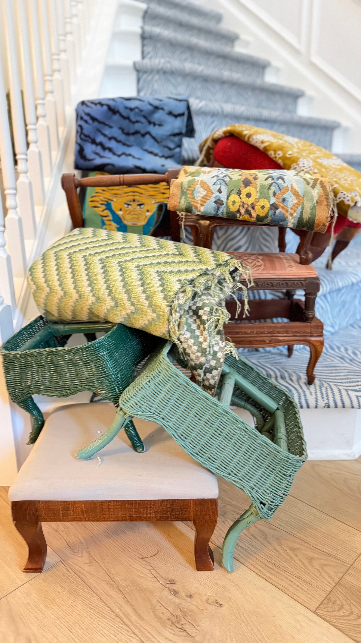 The Stool Edit — Antique & Vintage Frames, Designer Fabrics | Coming Black Friday