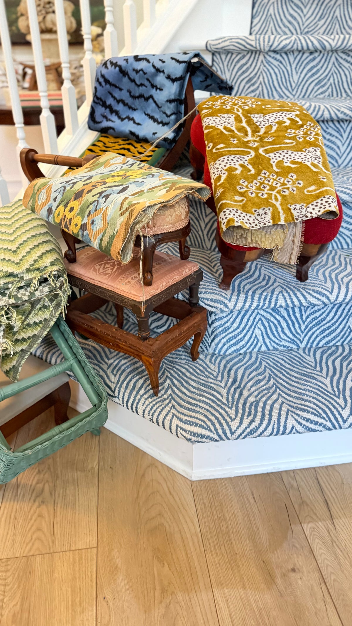 The Stool Edit — Antique & Vintage Frames, Designer Fabrics | Coming Black Friday