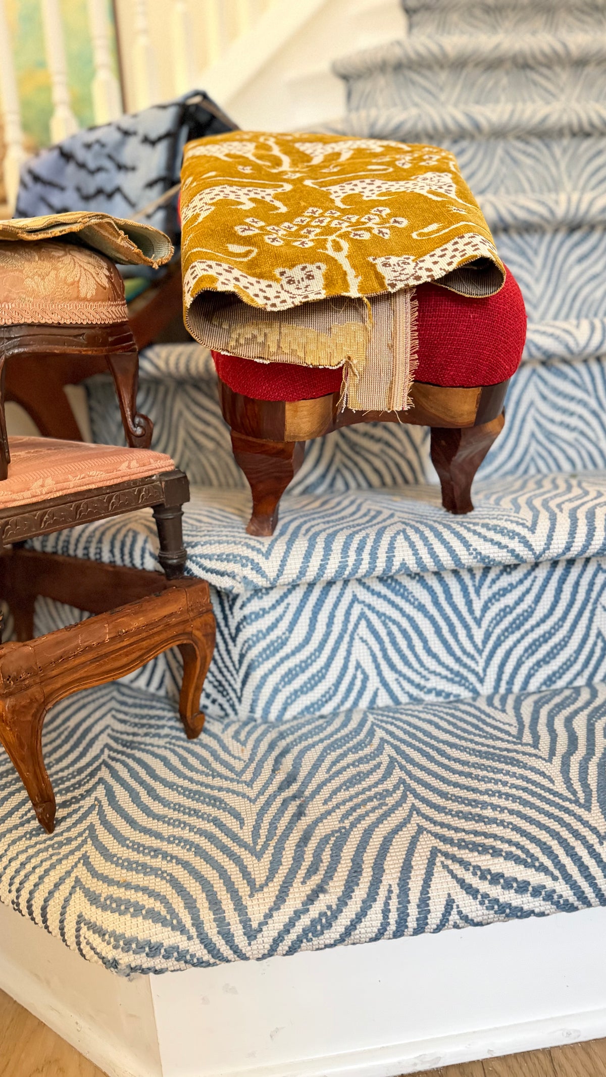 The Stool Edit — Antique & Vintage Frames, Designer Fabrics | Coming Black Friday