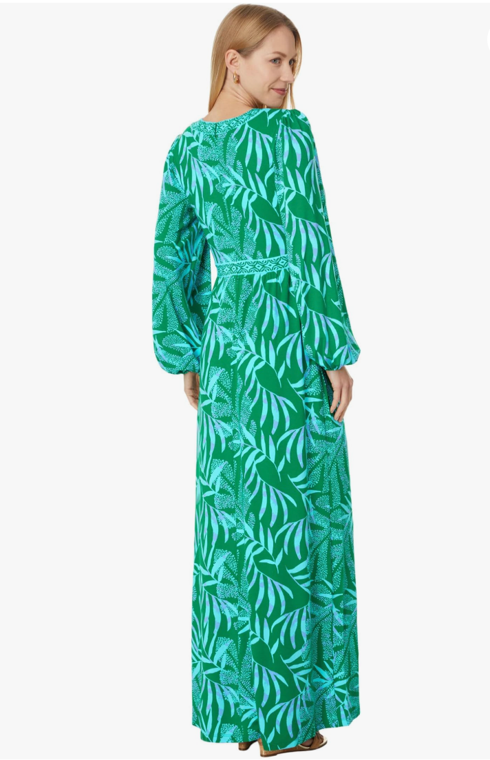 Lilly Pulitzer Wexlee Maxi Dress It's A Jungle Out There | Size 6