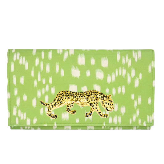 Reverse Les Touches Clutch – Brunschwig & Fils | Leopard Hardware Detail